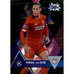 Virgil van Dijk Liverpool 57 Topps Crystal Hi-Tech 2019-20
