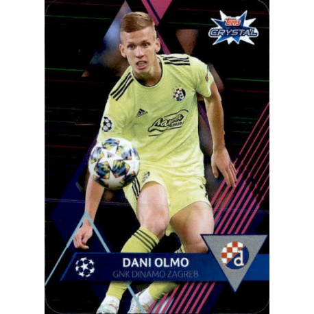 Dani Olmo GNK Dinamo Zagreb 64 Topps Crystal Hi-Tech 2019-20