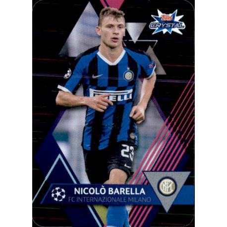 Nicolò Barella Inter Milan 73 Topps Crystal Hi-Tech 2019-20