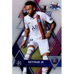 Neymar Jr Paris Saint-Germain 76 Topps Crystal Hi-Tech 2019-20