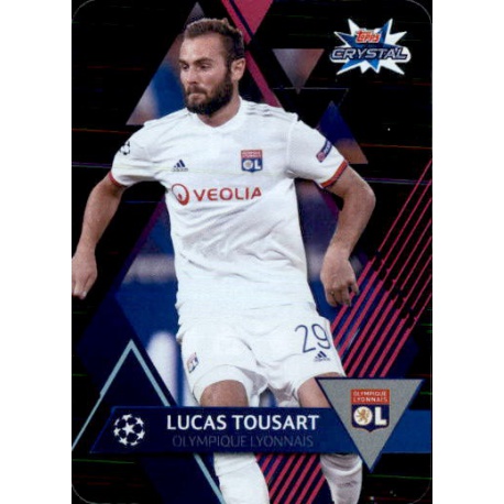 Luca Tousart Olympique Lyonnais 81 Topps Crystal Hi-Tech 2019-20