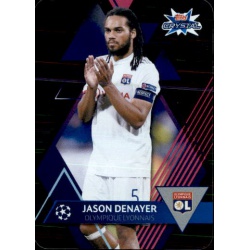 Jason Denayer Olympique Lyonnais 85 Topps Crystal Hi-Tech 2019-20