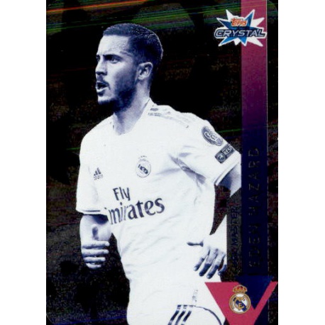 Eden Hazard Real Madrid Silver UCL Master 103 Topps Crystal Hi-Tech 2019-20