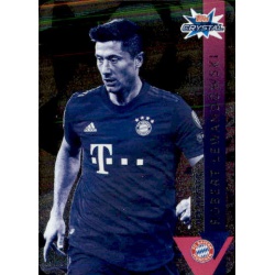Robert Lewandowski Bayern Munchen Silver UCL Master 105 Topps Crystal Hi-Tech 2019-20
