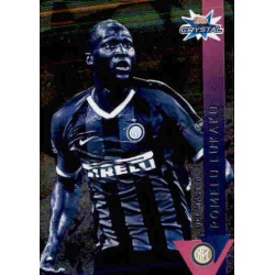 Romelu Lukaku Inter Milan Silver UCL Master 115 Topps Crystal Hi-Tech 2019-20