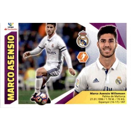 Marco Asensio Real Madrid 13 Ediciones Este 2017-18