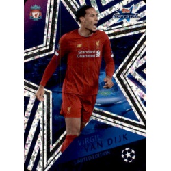 Virgil van Dijk Liverpool Limited Edition LE3 Topps Crystal Hi-Tech 2019-20