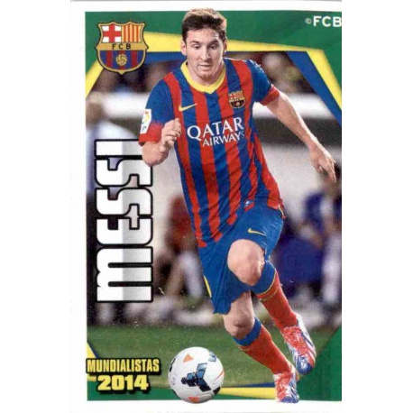 Leo Messi Mundialistas F.C.Barcelona 2013-14 195 Leo Messi