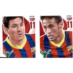 Leo Messi Neymar Top 11 F.C.Barcelona 2013-14 K