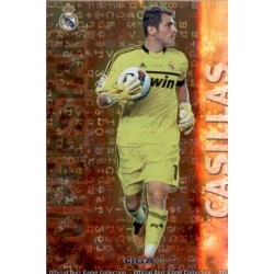 Casillas Superstar Brillo Letras Real Madrid 23 Las Fichas de la Liga 2013 Official Quiz Game Collection