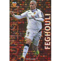 Feghouli Superstar Brillo Letras Valencia 79 Las Fichas de la Liga 2013 Official Quiz Game Collection
