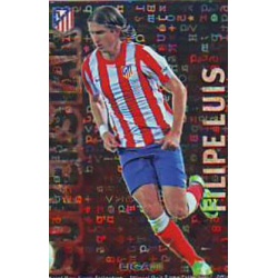 Filipe Luis Superstar Brillo Letras Atlético Madrid 131 Las Fichas de la Liga 2013 Official Quiz Game Collection