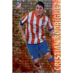 Cristian Rodríguez Superstar Brillo Letras Atlético Madrid 132 Las Fichas de la Liga 2013 Official Quiz Game Collection