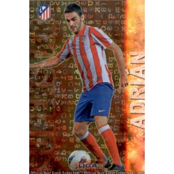 Adrián Superstar Brillo Letras Atlético Madrid 134 Las Fichas de la Liga 2013 Official Quiz Game Collection