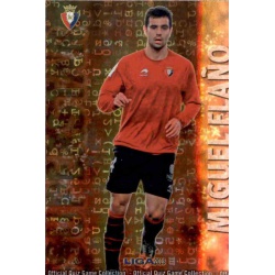 Miguel Flaño Superstar Brillo Letras Osasuna 186 Las Fichas de la Liga 2013 Official Quiz Game Collection