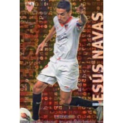 Jesús Navas Superstar Brillo Letras Sevilla 241 Las Fichas de la Liga 2013 Official Quiz Game Collection