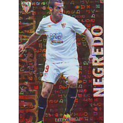 Negredo Superstar Brillo Letras Sevilla 242 Las Fichas de la Liga 2013 Official Quiz Game Collection