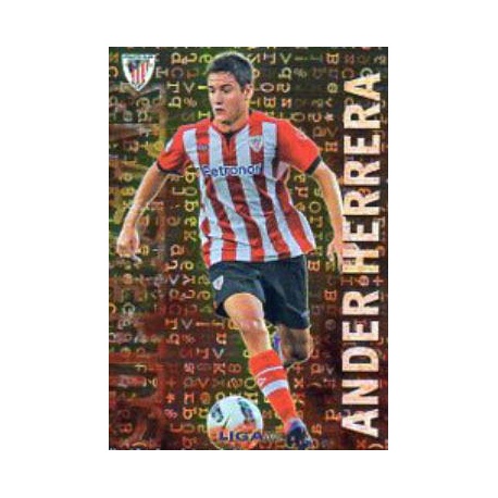 Ander Herrera Superstar Brillo Letras Athletic Club 267 Las Fichas de la Liga 2013 Official Quiz Game Collection