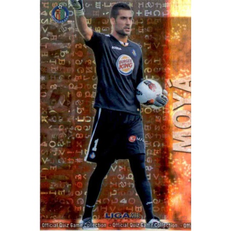 Moyá Superstar Brillo Letras Getafe 293 Las Fichas de la Liga 2013 Official Quiz Game Collection