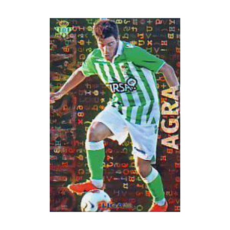 Agra Superstar Brillo Letras Betis 347 Las Fichas de la Liga 2013 Official Quiz Game Collection