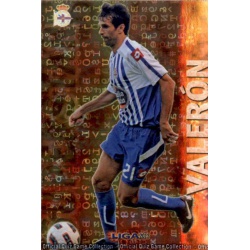 Valerón Superstar Brillo Letras Deportivo 484 Las Fichas de la Liga 2013 Official Quiz Game Collection