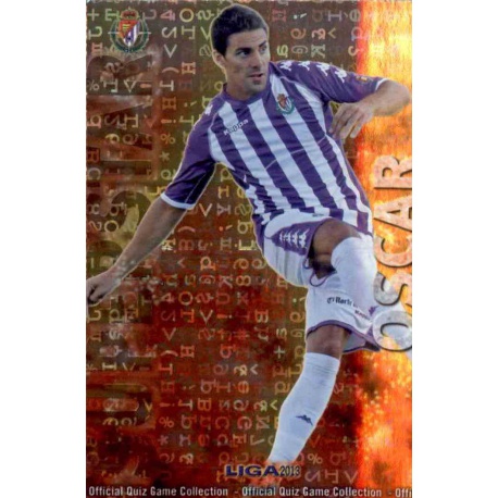 Óscar Superstar Brillo Letras Valladolid 537 Las Fichas de la Liga 2013 Official Quiz Game Collection