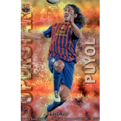 Puyol Superstar Brillo Rayas Horizontales Barcelona 50 Las Fichas de la Liga 2013 Official Quiz Game Collection