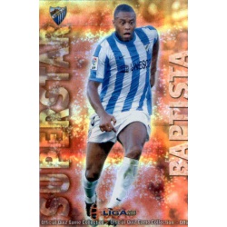 Baptista Superstar Brillo Rayas Horizontales Málaga 108 Las Fichas de la Liga 2013 Official Quiz Game Collection