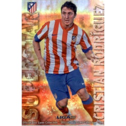 Cristian Rodríguez Superstar Brillo Rayas Horizontales Atlético Madrid 132 Las Fichas de la Liga 2013 Official Quiz Game Collect