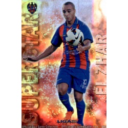 El Zhar Superstar Brillo Rayas Horizontales Levante 162 Las Fichas de la Liga 2013 Official Quiz Game Collection