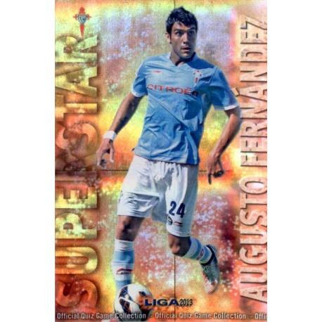 Augusto Fernandez Superstar Brillo Rayas Horizontales Celta 511 Las Fichas de la Liga 2013 Official Quiz Game Collection