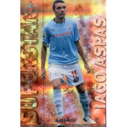 Iago Aspas Superstar Brillo Rayas Horizontales Celta 512 Las Fichas de la Liga 2013 Official Quiz Game Collection