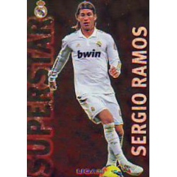 Sergio Ramos Superstar Brillo Liso Real Madrid 24 Las Fichas de la Liga 2013 Official Quiz Game Collection