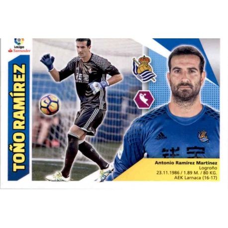 Toño Ramírez Real Sociedad 2 Ediciones Este 2017-18
