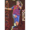 Puyol Superstar Brillo Liso Barcelona 50 Las Fichas de la Liga 2013 Official Quiz Game Collection