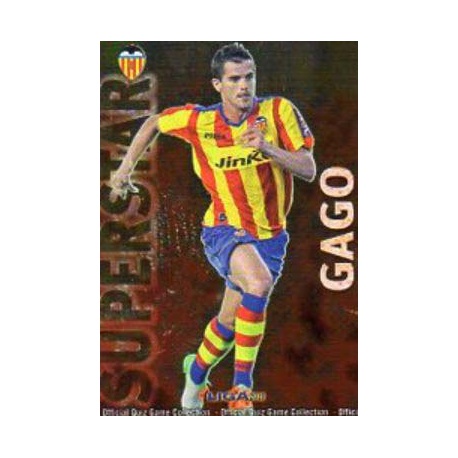 Gago Superstar Brillo Liso Valencia 77 Las Fichas de la Liga 2013 Official Quiz Game Collection
