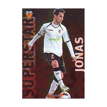 Jonas Superstar Brillo Liso Valencia 80 Las Fichas de la Liga 2013 Official Quiz Game Collection