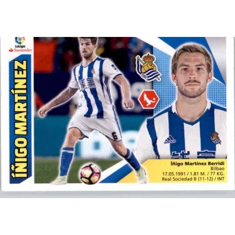 Íñigo Martínez Real Sociedad 6 Ediciones Este 2017-18