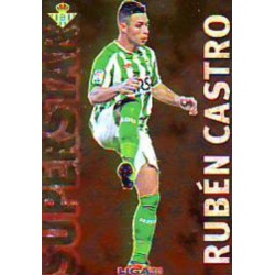 Rubén Castro Superstar Brillo Liso Betis 350 Las Fichas de la Liga 2013 Official Quiz Game Collection