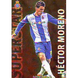 Héctor Moreno Superstar Brillo Liso Espanyol 375 Las Fichas de la Liga 2013 Official Quiz Game Collection
