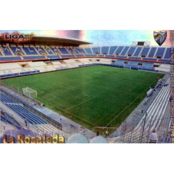 La Rosaleda Brillo Rayas Horizontales Málaga 83 Las Fichas de la Liga 2013 Official Quiz Game Collection