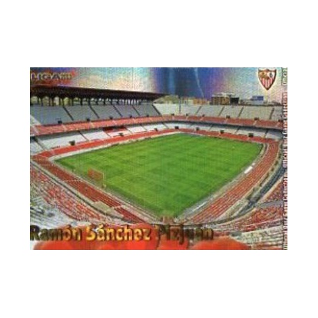 Ramón Sánchez Pizjuan Brillo Rayas Horizontales Sevilla 218 Las Fichas de la Liga 2013 Official Quiz Game Collection