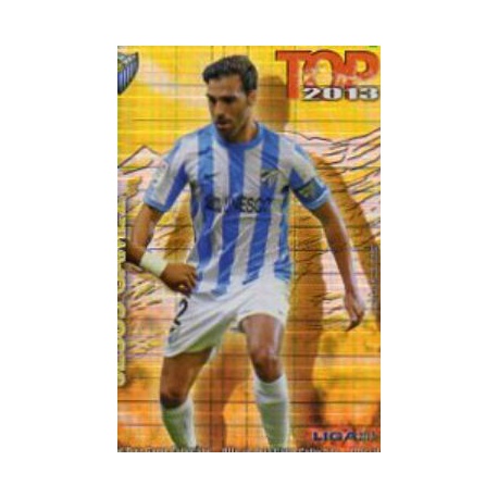 Jesús Gámez Top Cuadros Málaga 552 Las Fichas de la Liga 2013 Official Quiz Game Collection