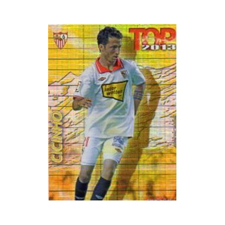 Cicinho Top Cuadros Sevilla 556 Las Fichas de la Liga 2013 Official Quiz Game Collection
