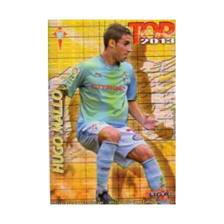 Hugo Mallo Top Cuadros Celta 558 Las Fichas de la Liga 2013 Official Quiz Game Collection