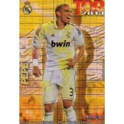 Pepe Top Cuadros Real Madrid 559 Las Fichas de la Liga 2013 Official Quiz Game Collection