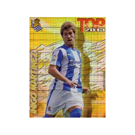 Íñigo Martínez Top Cuadros Real Sociedad 565 Las Fichas de la Liga 2013 Official Quiz Game Collection