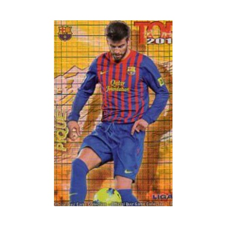 Piqué Top Cuadros Barcelona 569 Las Fichas de la Liga 2013 Official Quiz Game Collection