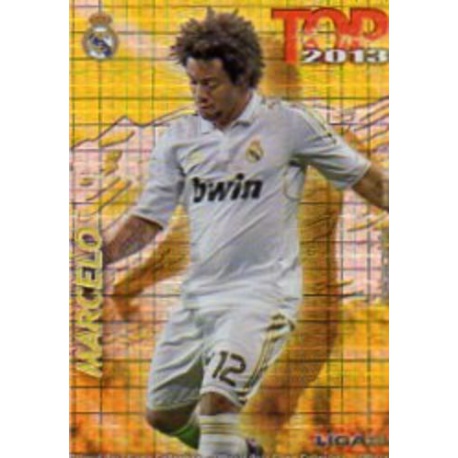 Marcelo Top Cuadros Real Madrid 577 Las Fichas de la Liga 2013 Official Quiz Game Collection