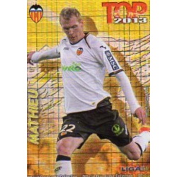 Mathieu Top Cuadros Valencia 579 Las Fichas de la Liga 2013 Official Quiz Game Collection